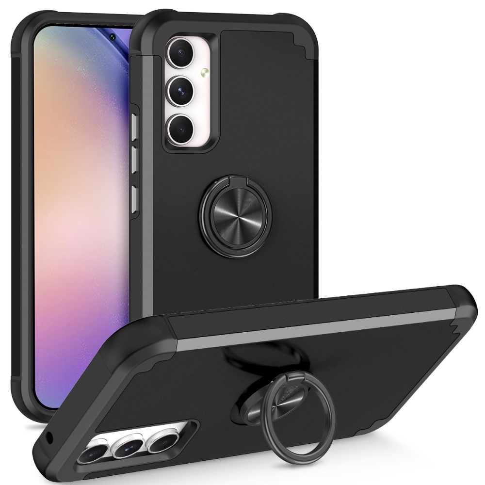 Galaxy A15 Hybrid skal med Finger Ring