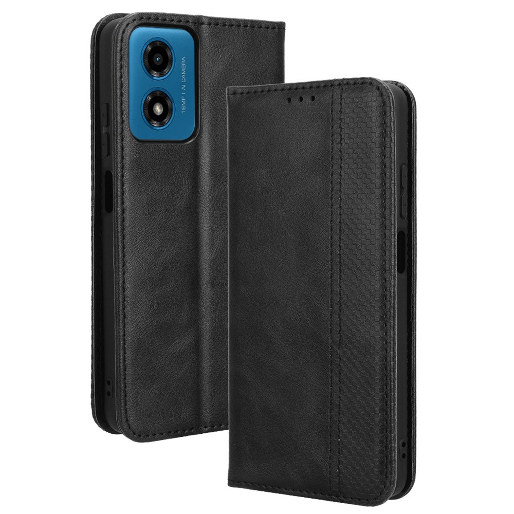 För Motorola Moto G04 / G24 Power Fodral Plånboksfodral Skal