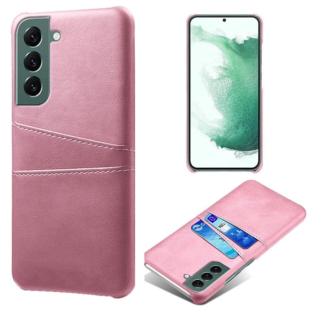 Till Samsung Galaxy S24 Skal med 2 kortplatser - Rosa