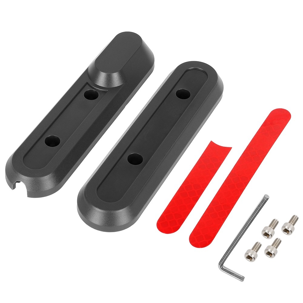 För Scooter Xiaomi 4 Pro Framhjul dekoration kåpa + reflexer