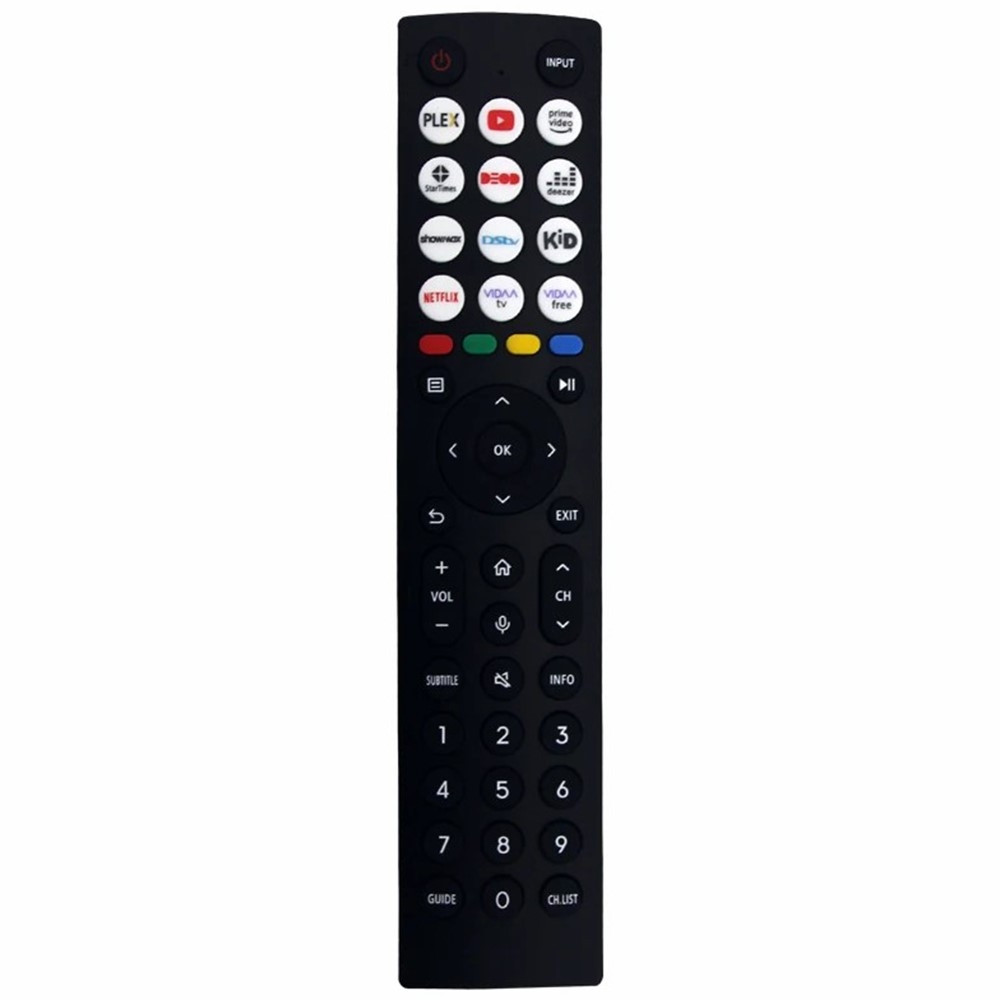 TV fjärrkontroll Ersättning för ERF2I36H För Hisense TV