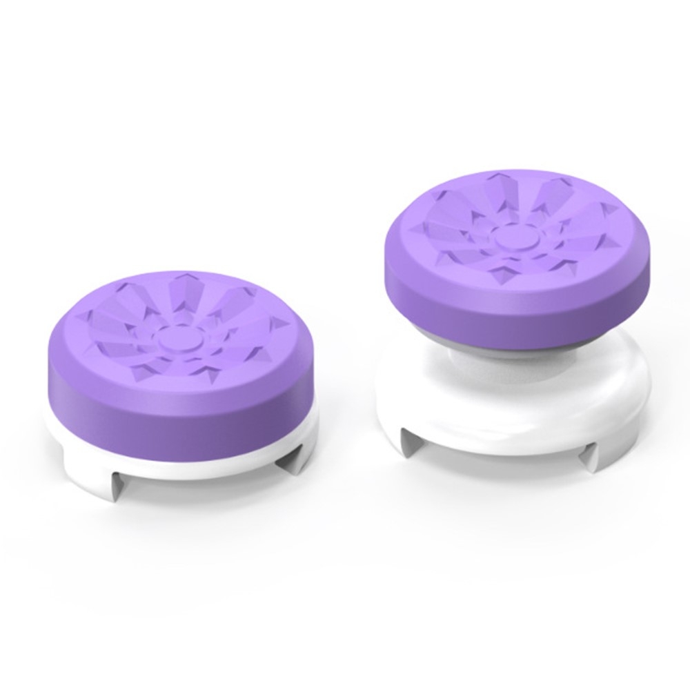 2st Tumgrepp Fingergrepp Kompatibel med Xbox 360 Series X Series S Switch Pro Joystick - Lila