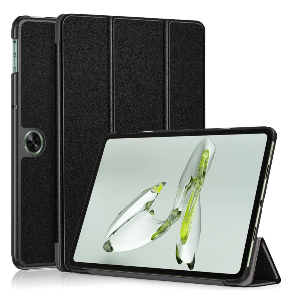 For OnePlus Pad Go Tri-fold Stand Nettbrettdeksel Tablet PU-læreretui