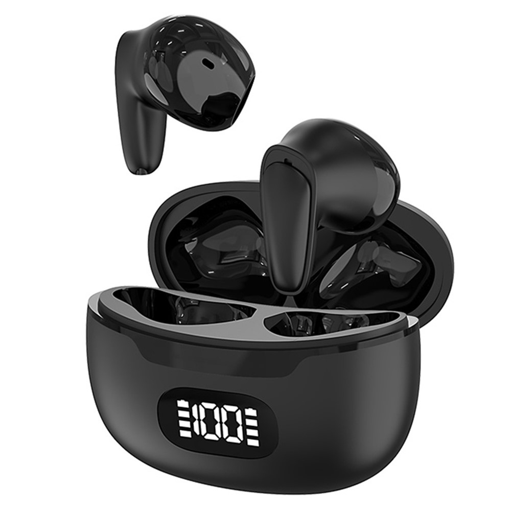 150 språk Translation Översättare Smart Voice Bluetooth In Ear-hörlurar - Svart