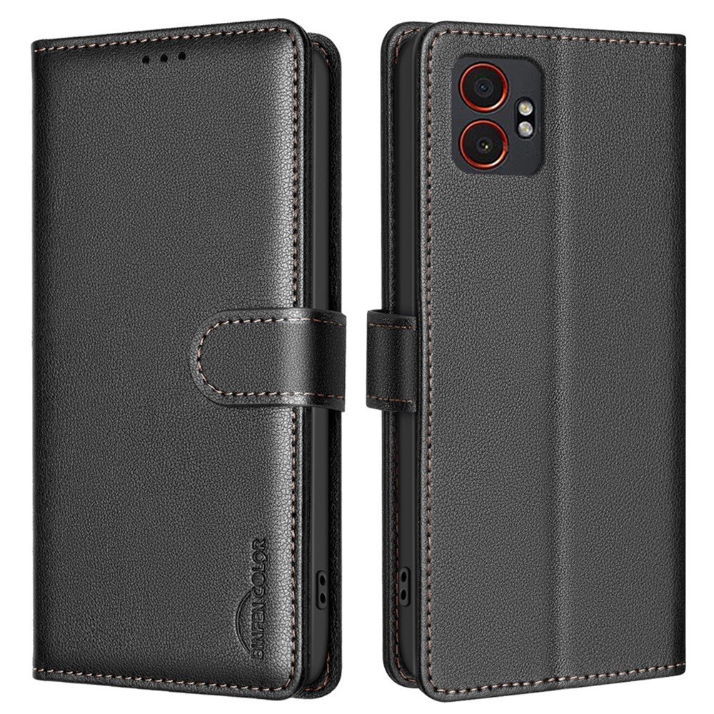 BINFEN COLOR För Samsung Galaxy XCover7 Pro Plånbok RFID-skydd Telefonfodral