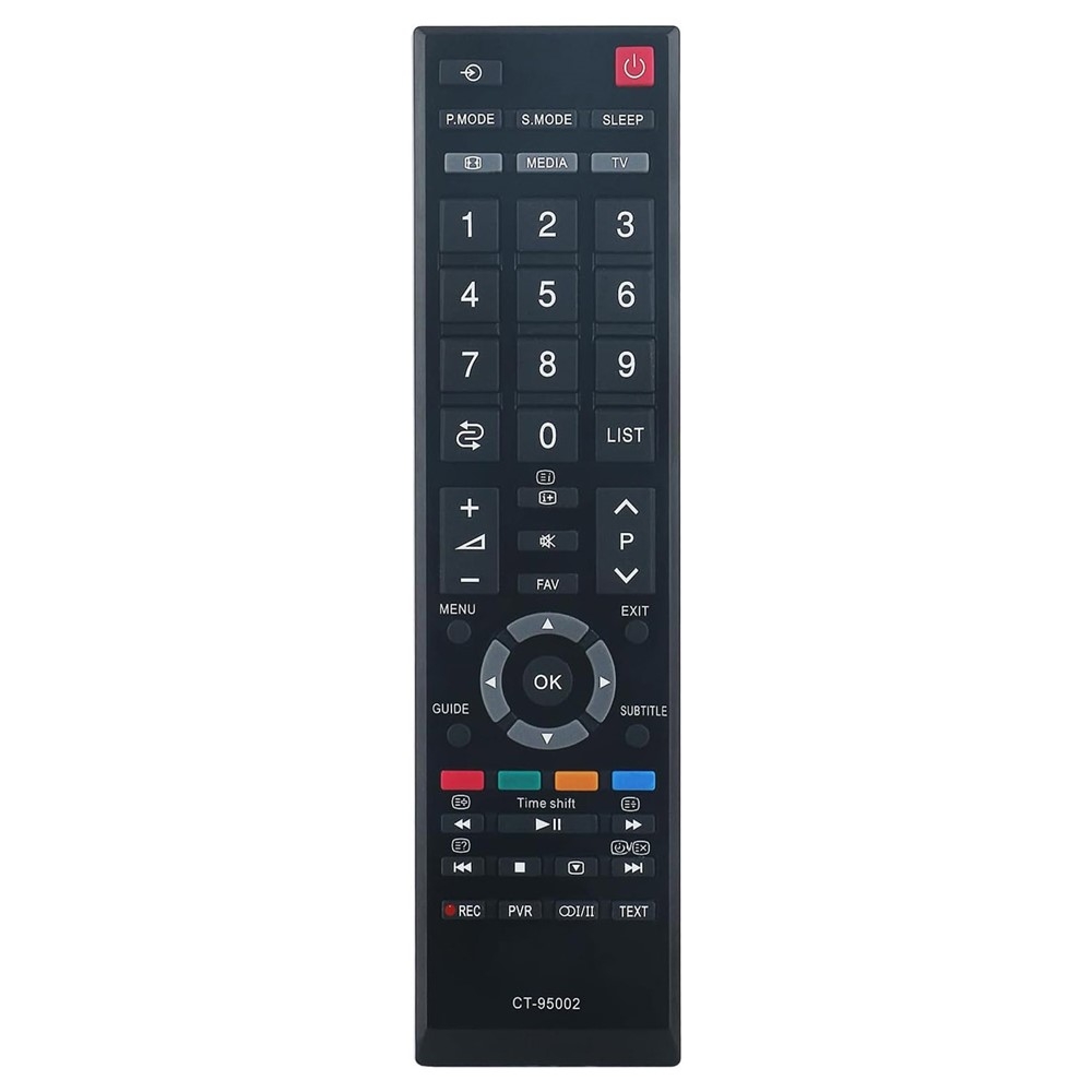 Fjärrkontroll Ersättning för CT-95002 För Toshiba TV