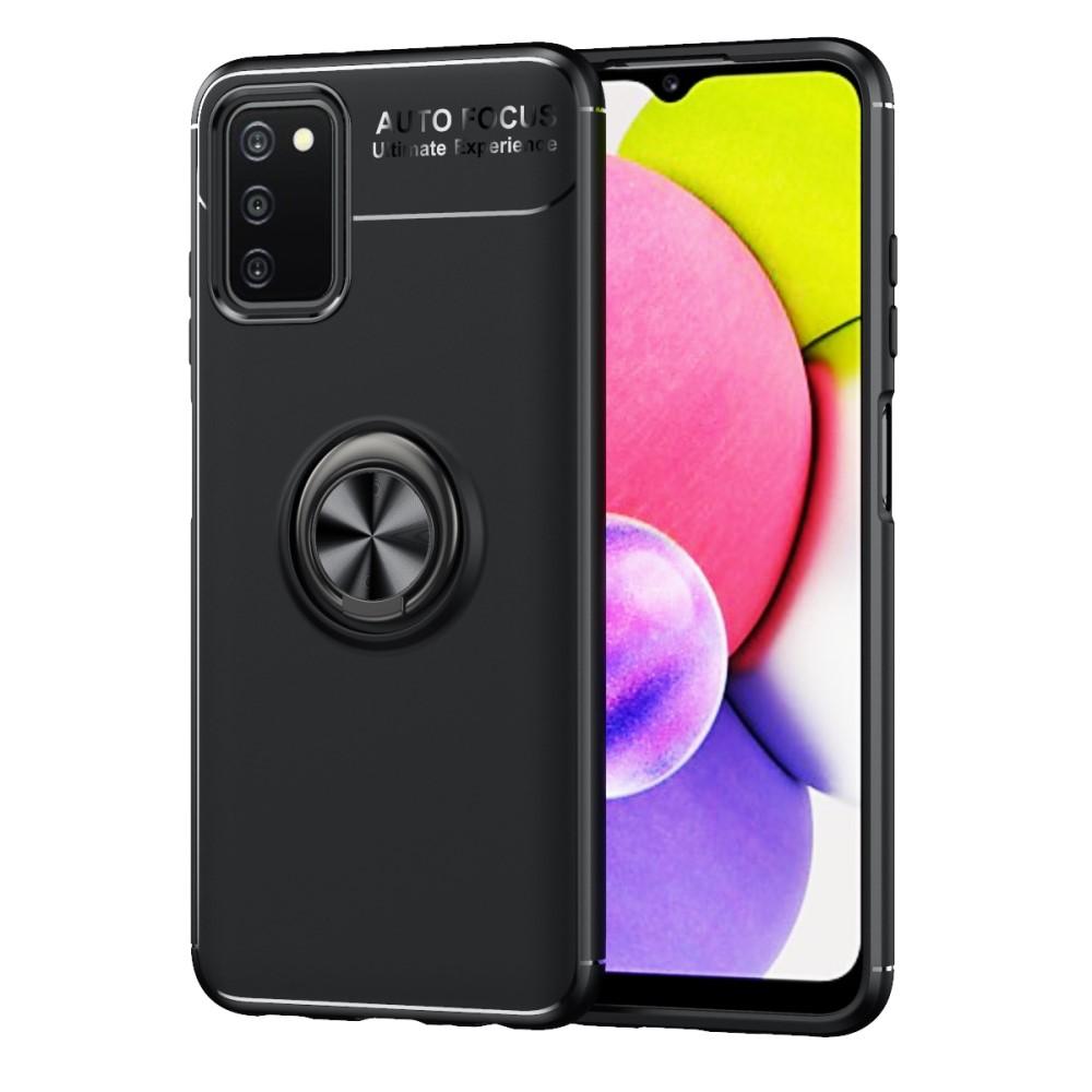 Galaxy A03s TPU skal med Finger Ring