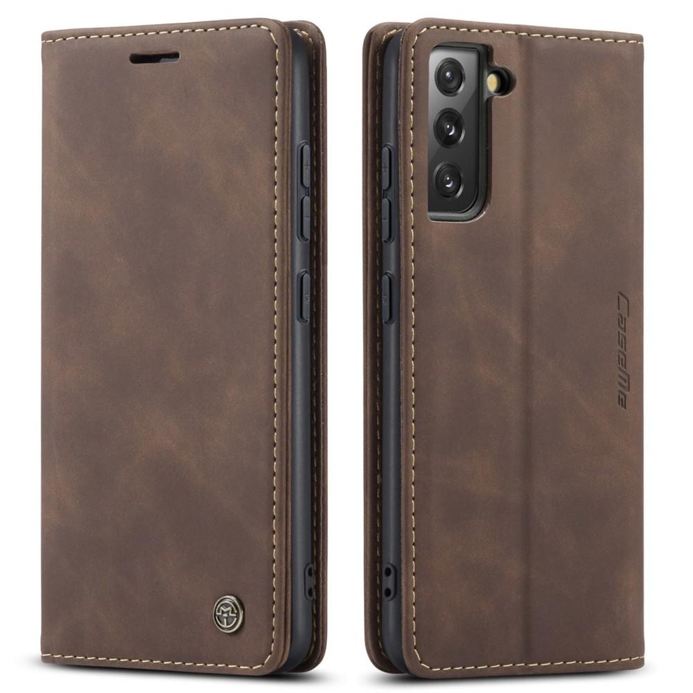 CASEME Plånboksfodral Samsung Galaxy S22 - Coffee