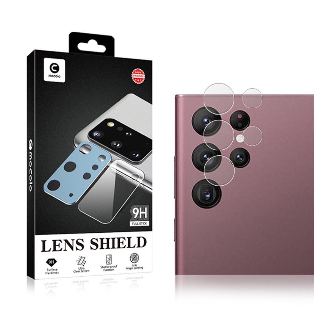 Galaxy S22 Ultra MOCOLO Kamera Lins Skydd Härdat Glas