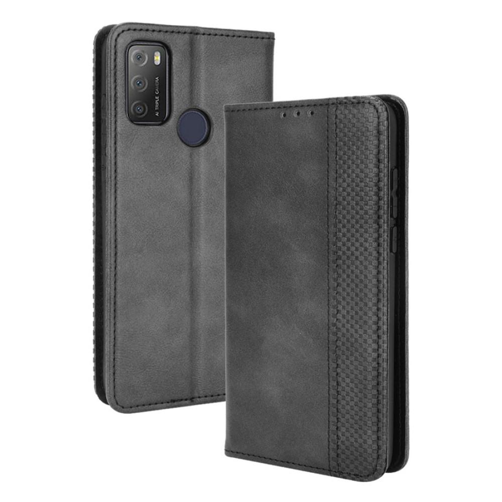 Alcatel 3L (2021) / 1S (2021) Vintage Plånboksfodral / fodral