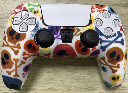 Playstation 5/PS5 silikonveske Hodeskaller