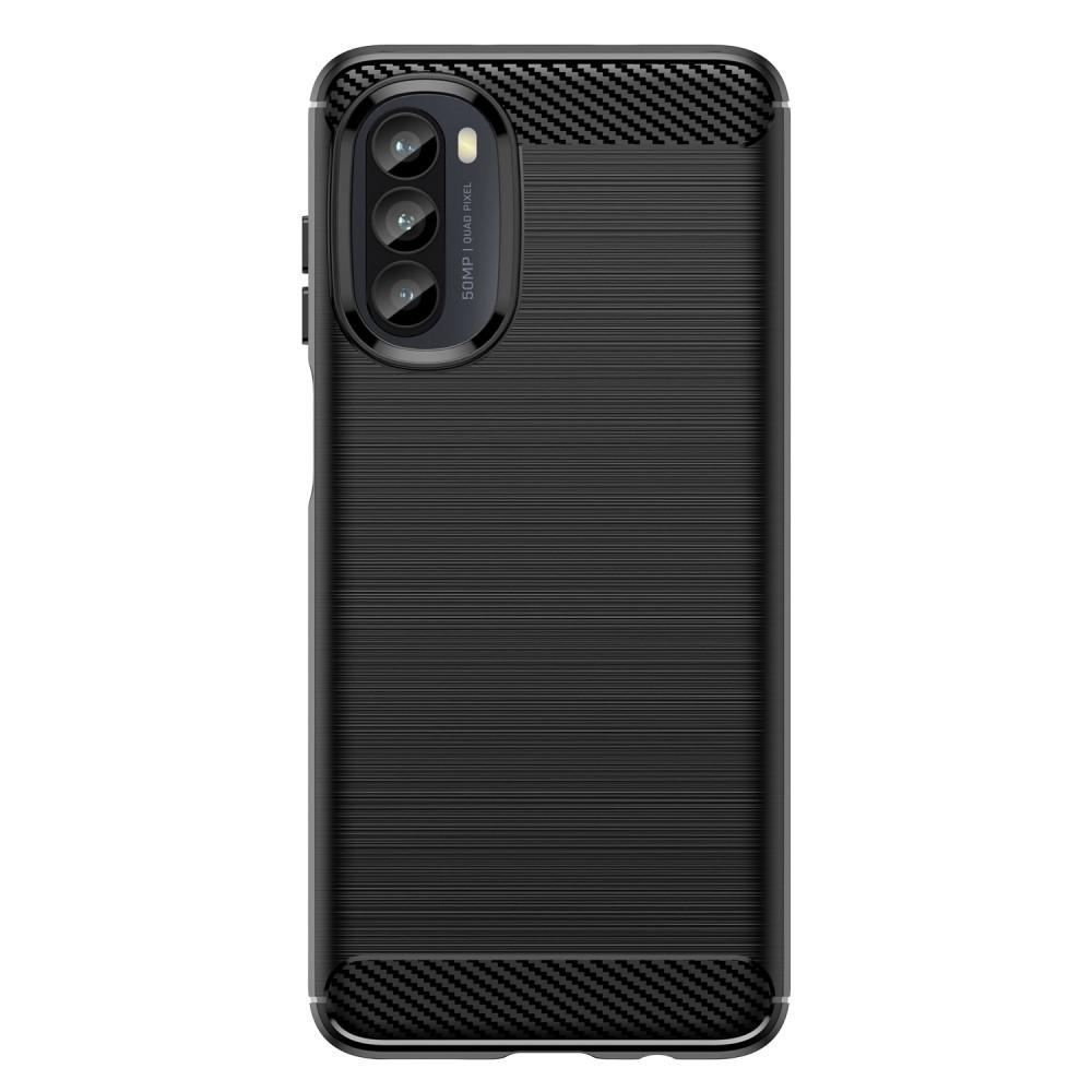 Moto G52 Karbon fiber texture Skal