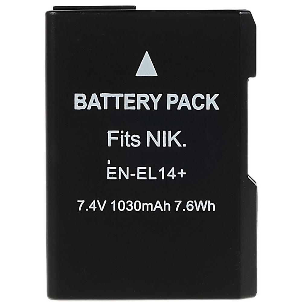 EN - EL14+ Batteri till Nikon D3000 D3100 D3200 D3300 D3400 Etc