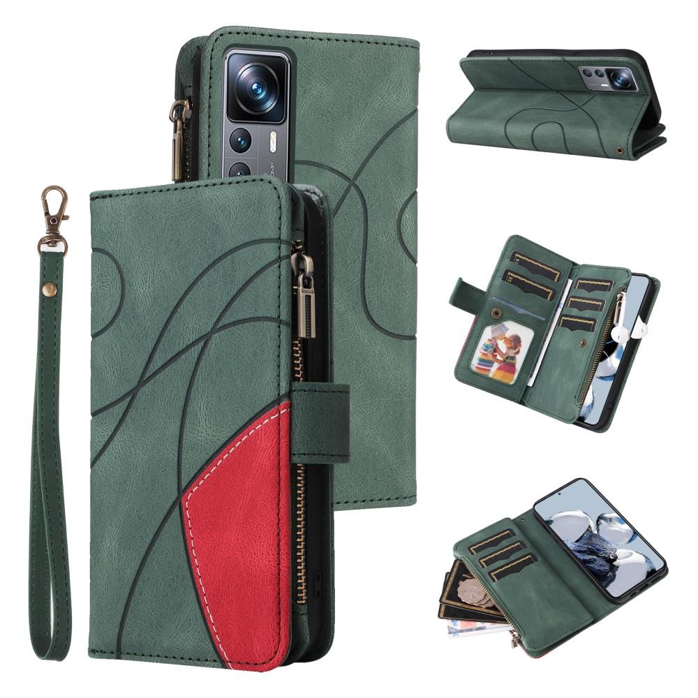 KS Plånboksfodral till Xiaomi 12T / 12T Pro - Grön