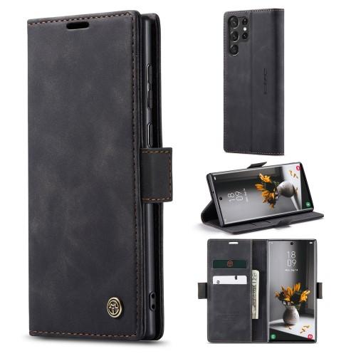 CASEME Plånboksfodral Samsung Galaxy S23 Ultra - Svart