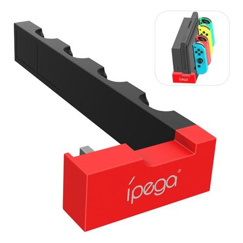 Kompatibel med Nintendo Switch IPEGA JoyCon 4 platser Docka Laddare indikator