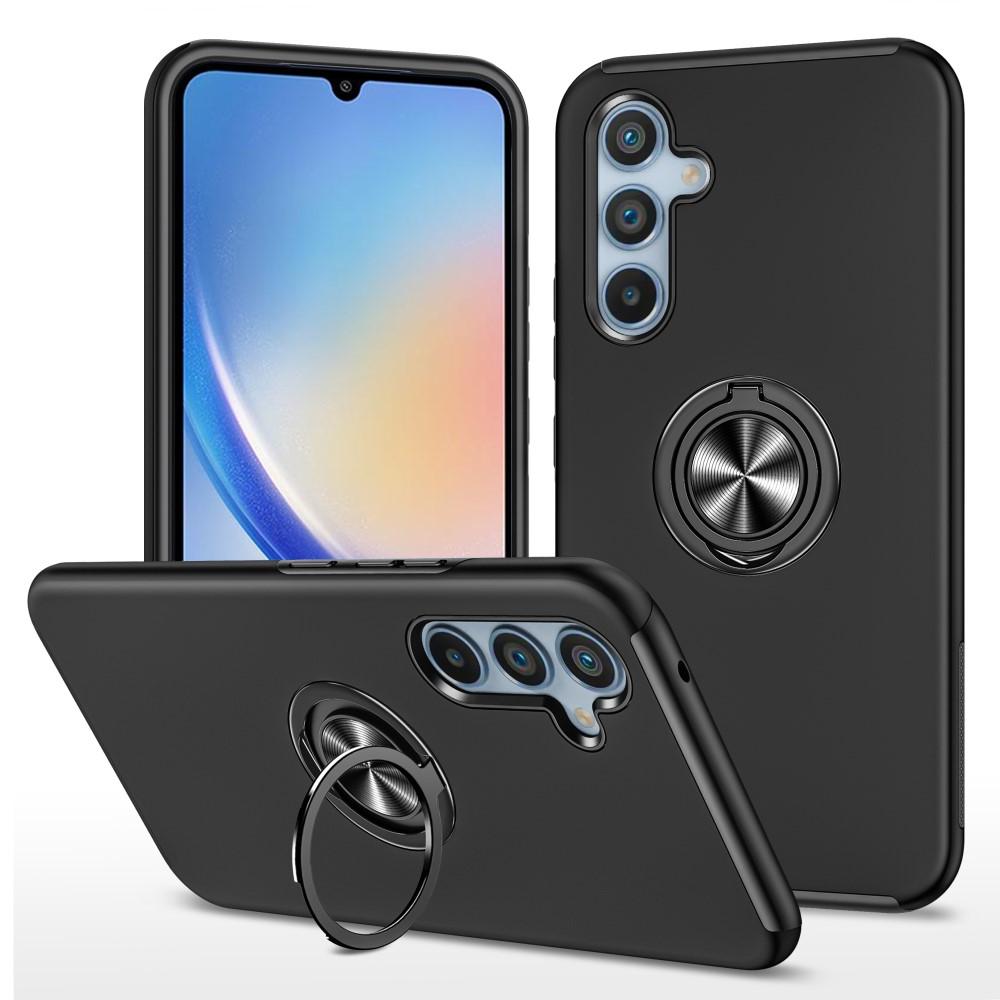 Galaxy A34 Hybrid skal med Finger Ring