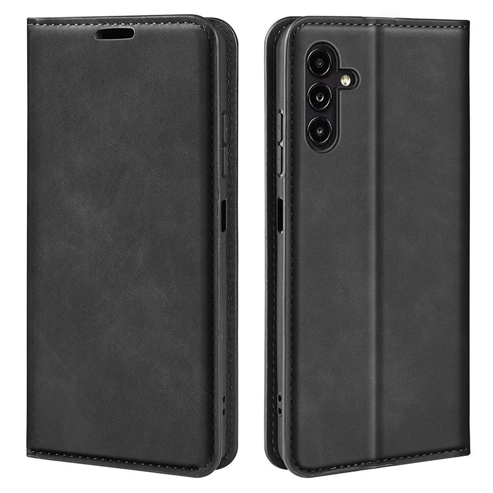 För Samsung Galaxy A14 5G / 4G Plånboksfodral - Svart