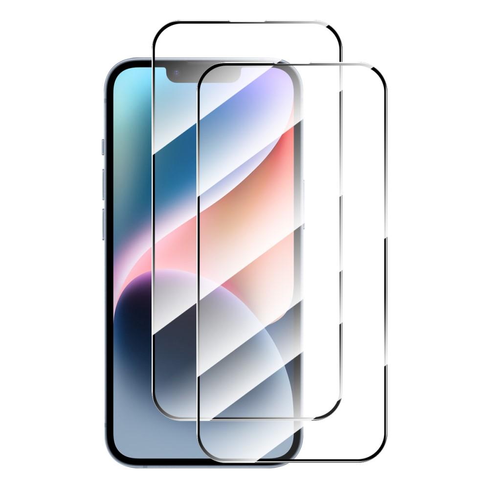 ENKAY HAT PRINCE Härdat Glas för iPhone 15 Glas Skärmskydd 2st