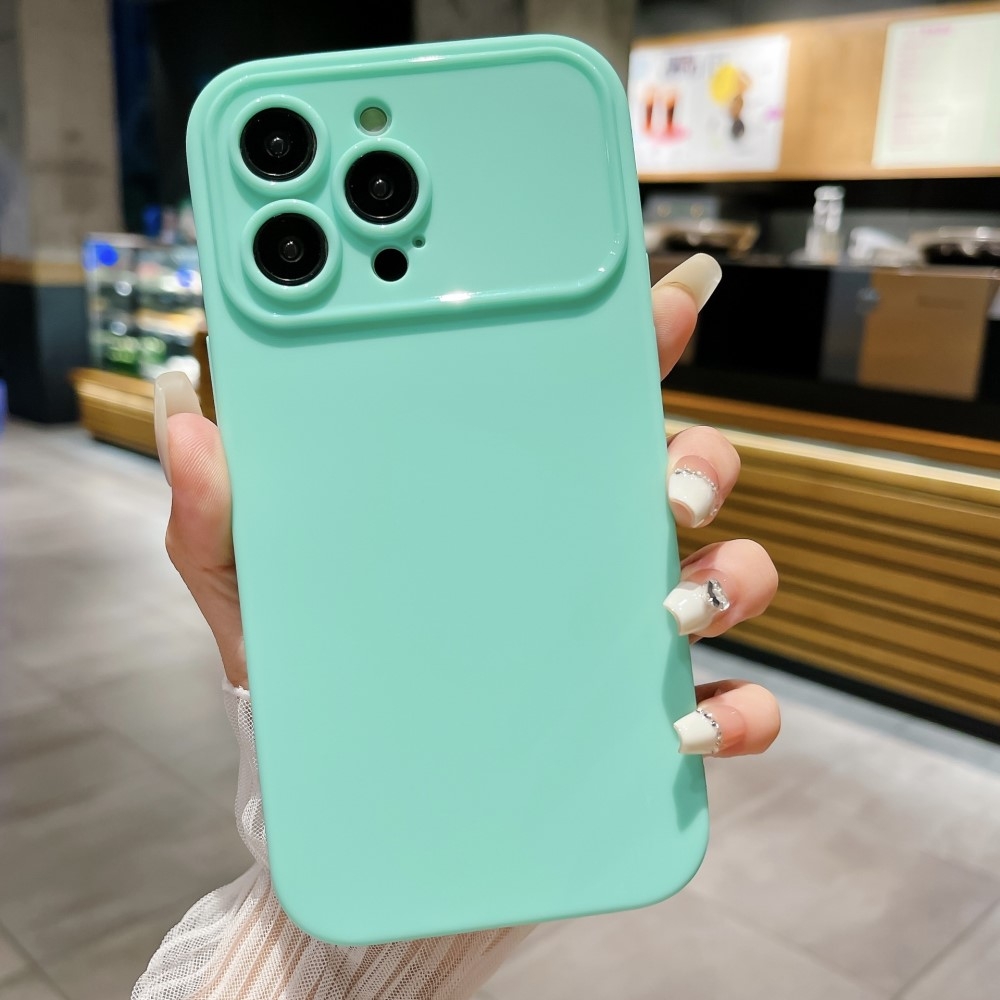 Slim - Fit TPU telefonfodral Skal för iPhone 15 Pro Max - Cyan