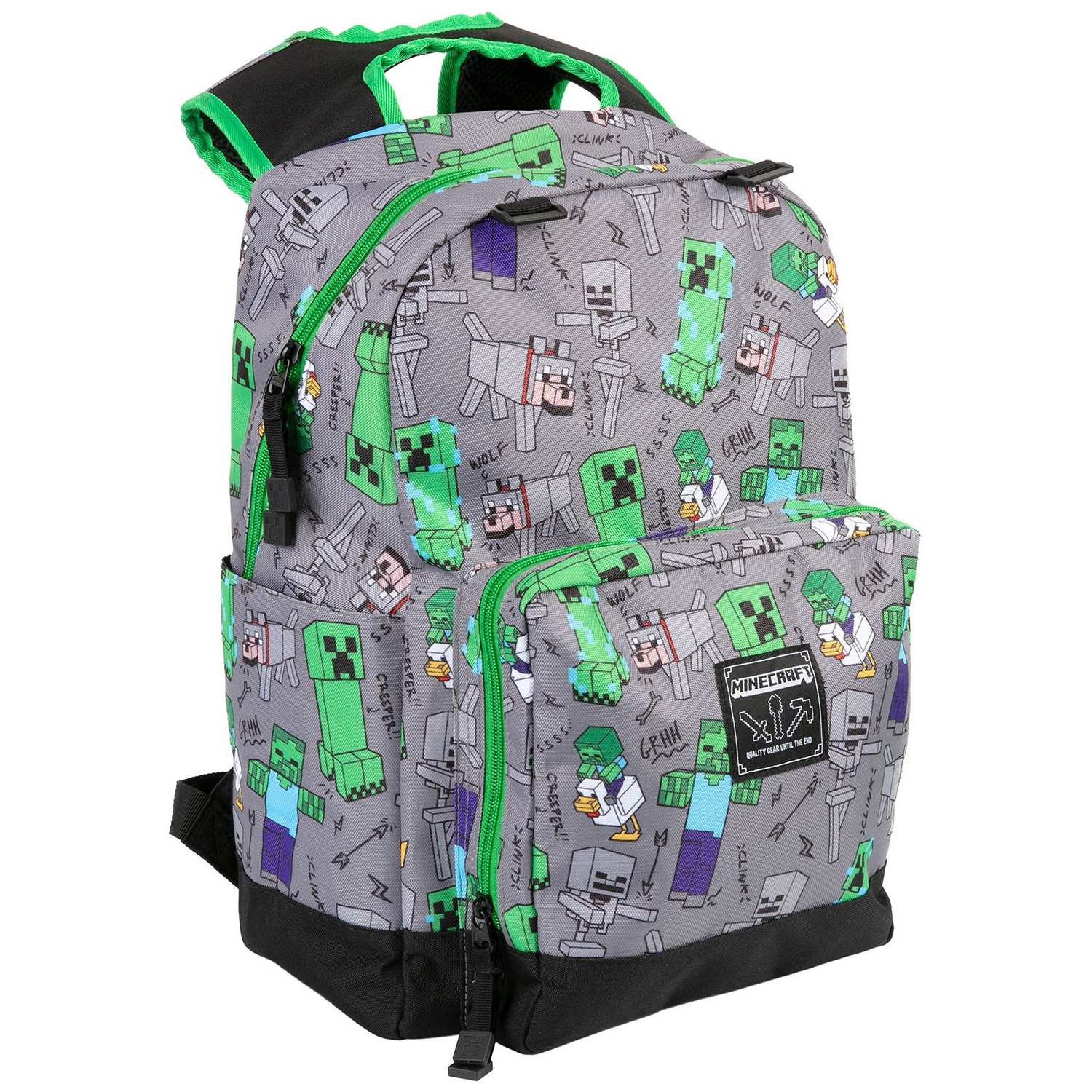 Köp minecraft online Alltid billig frakt | Fyndiq Bobble Mobs Ryggsäck Minecraft Minecraft ryggsäckväska