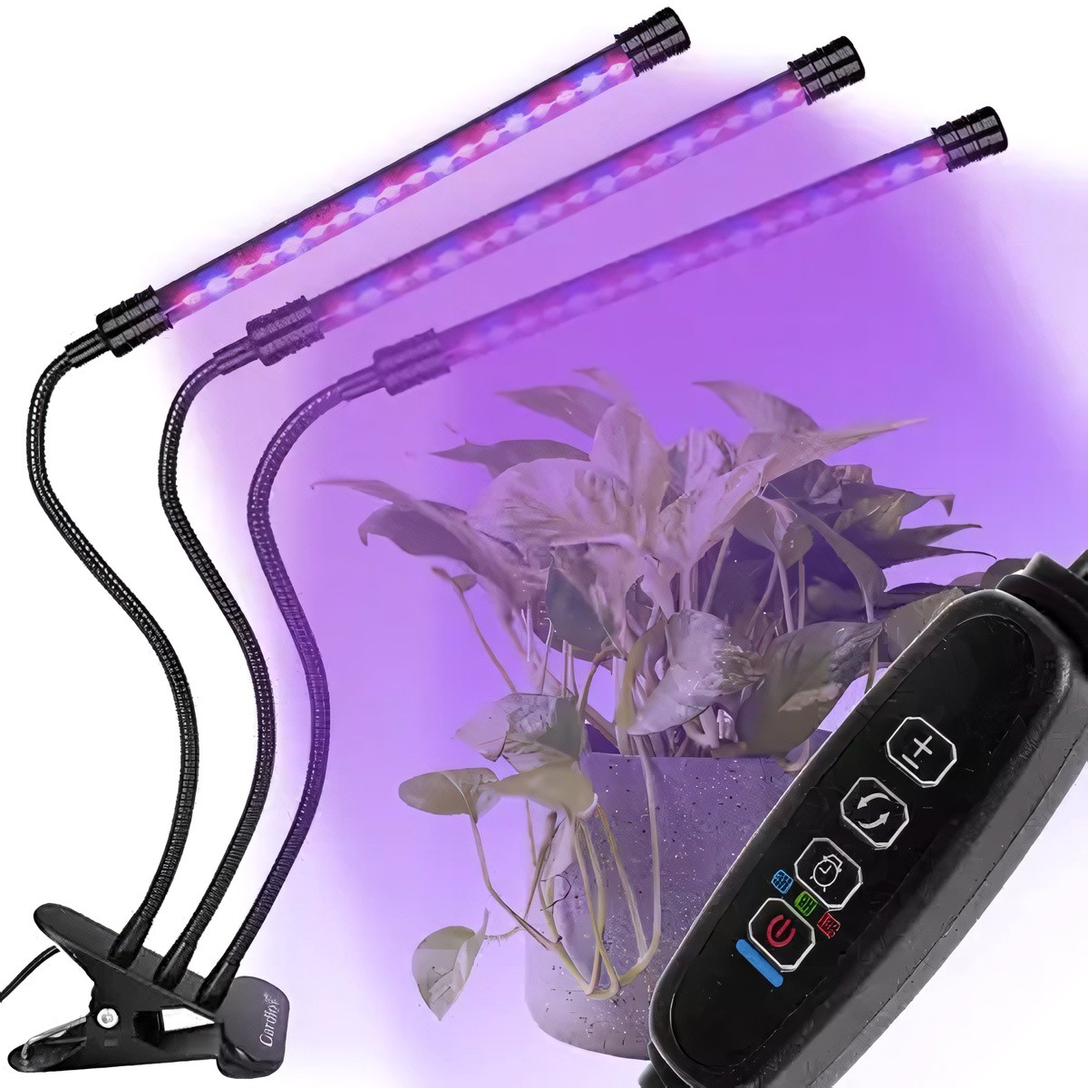 Justerbar Odlingslampa - LED, Timer