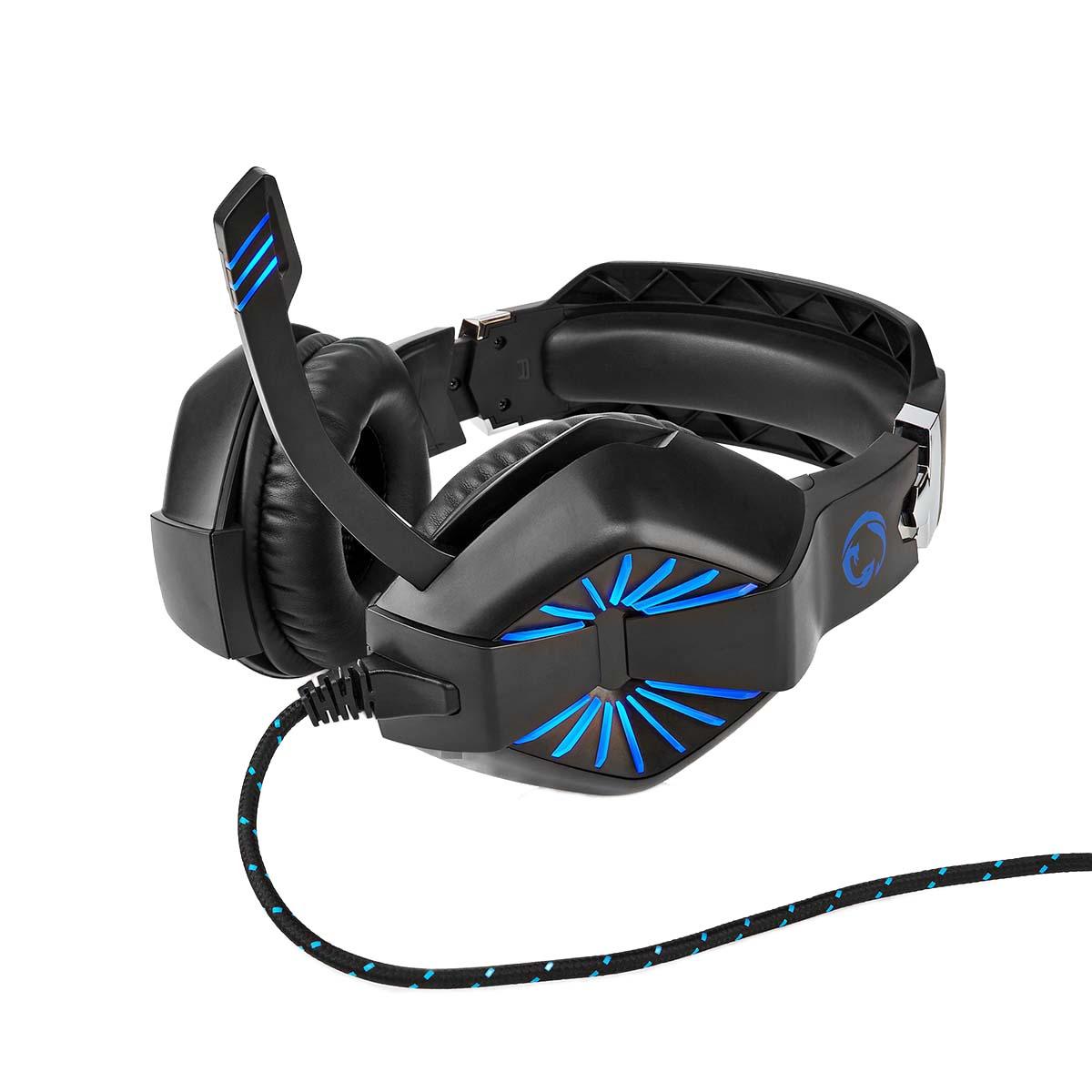 Gaming-Headset, Over-Ear - LED-belysning