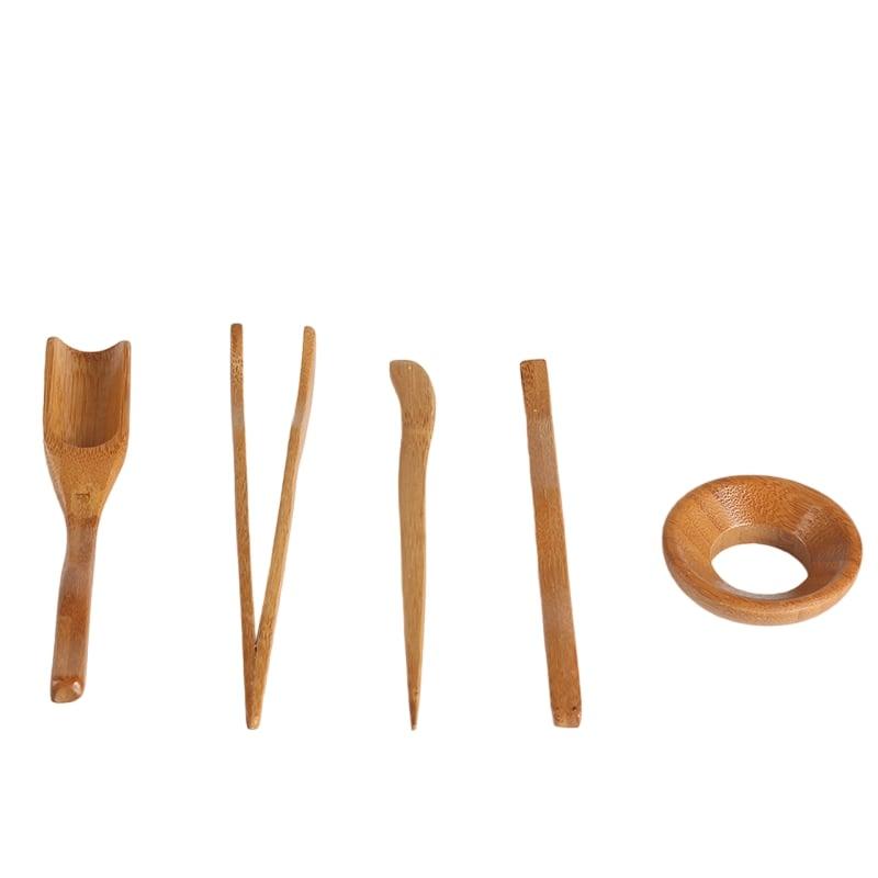 Set med Bamburedskap - Te - 5 st