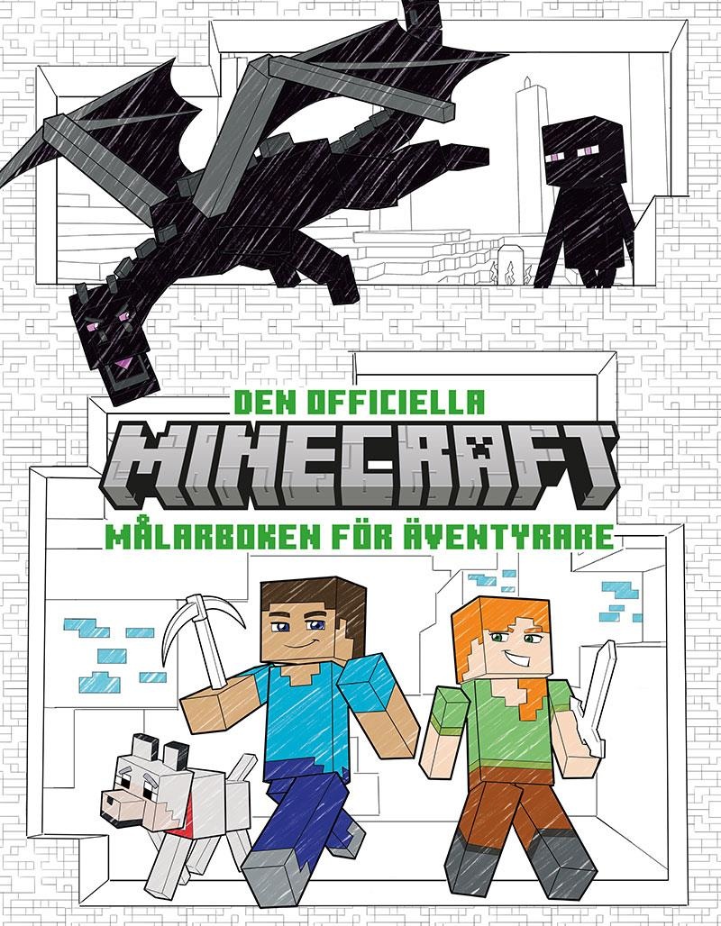 Minecraft Målarboken för äventyrare