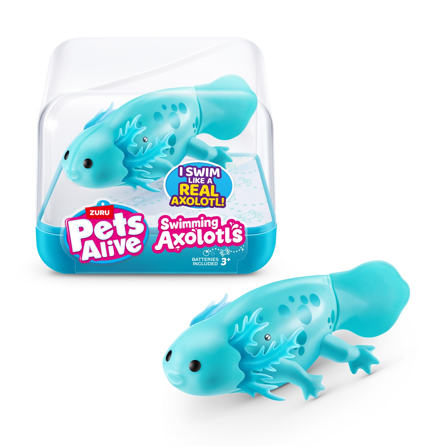 Zuru Pets Alive Swimming Axolots Turkos