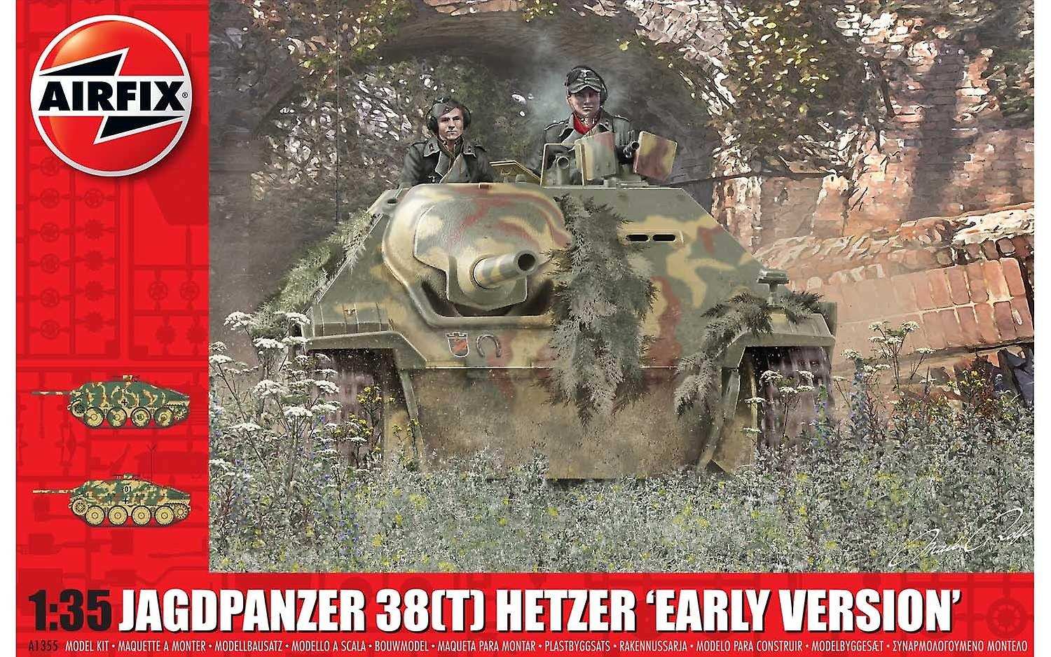Airfix JagdPanzer 38T Hetzer "Early Version" 1:35 Modellbyggsats