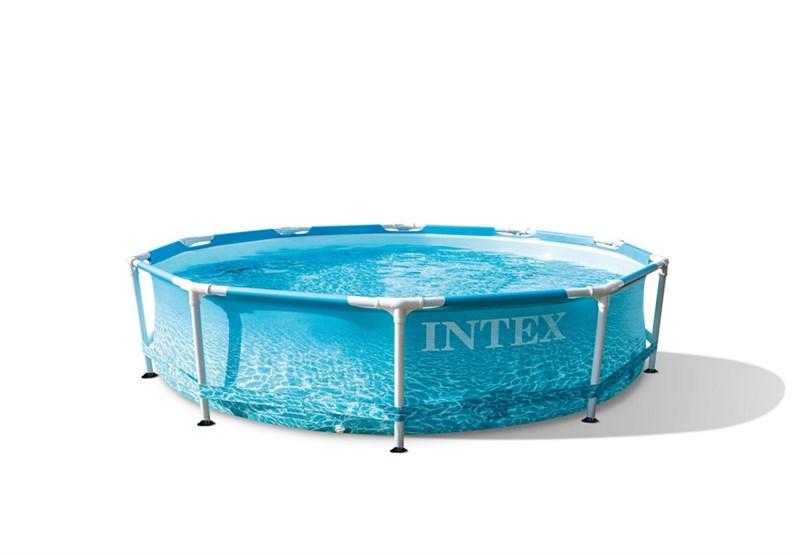 INTEX Beachside Metal Frame Pool Set (inkl pump) 4485l