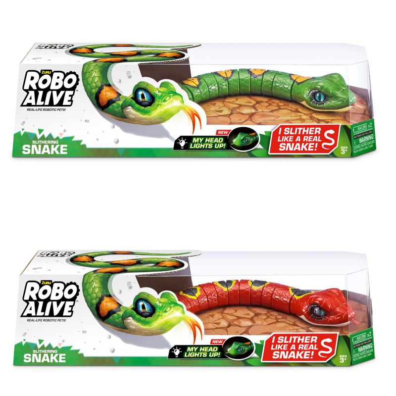 RoboAlive Slithering Snake Light up
