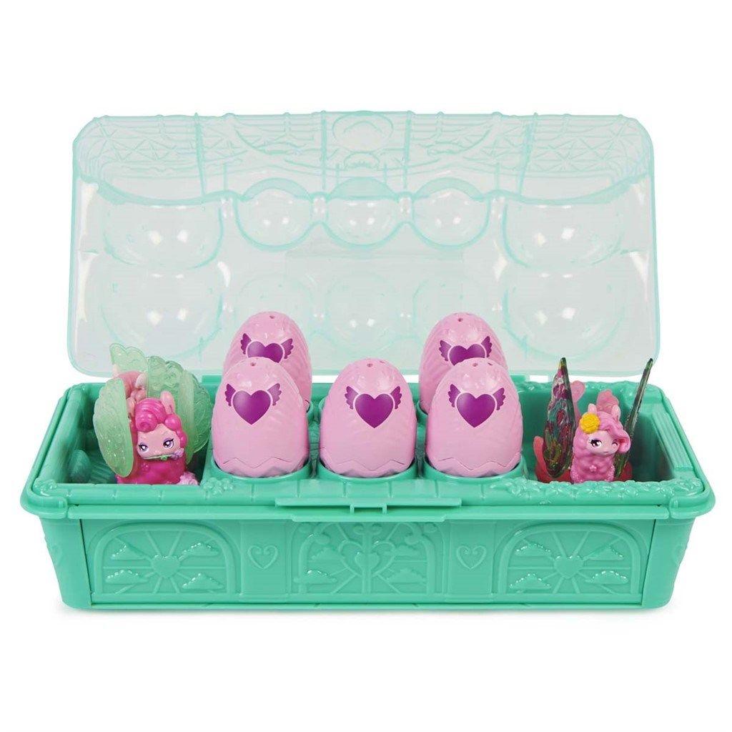 Hatchimals Rainbow Cation Family Carton Äggask Llama