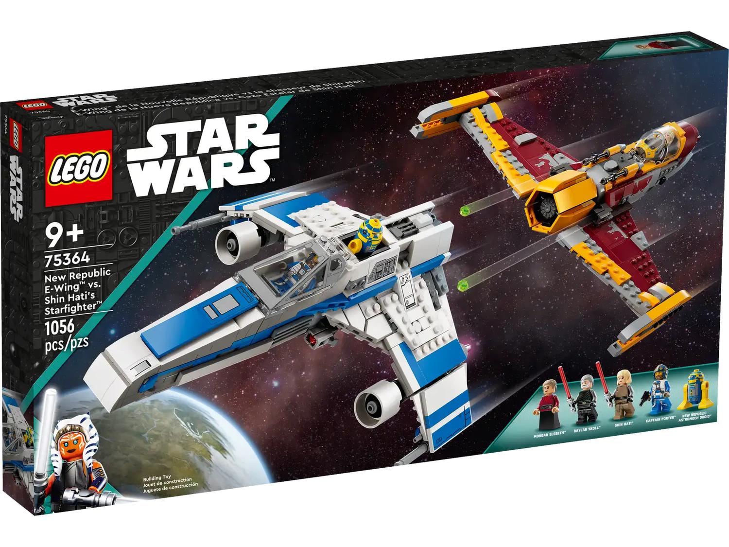 LEGO® Star Wars™ New Republic E-Wing™ vs. Shin Hati’s Starfighter™ 75364