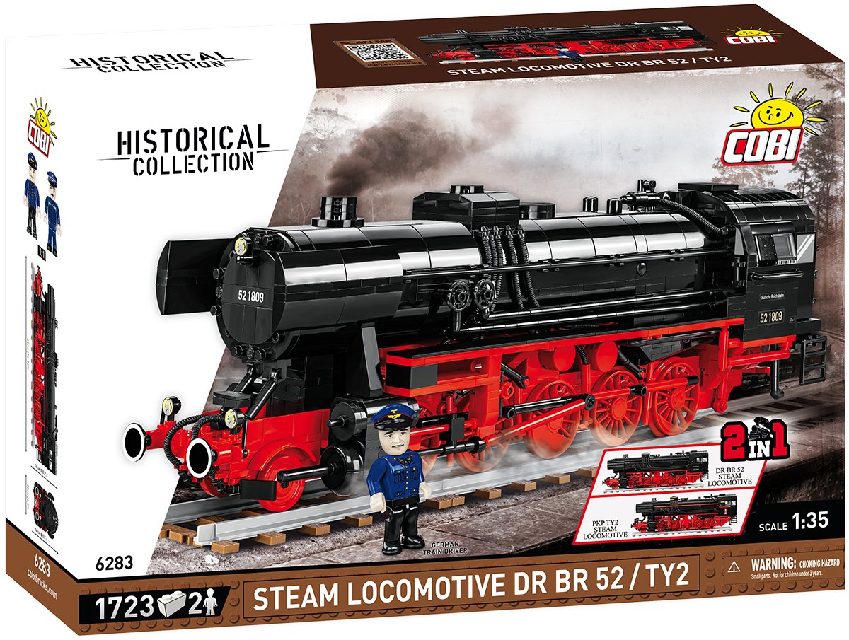 Cobi DR BR 52 Steam Locomotive 1:35 6282