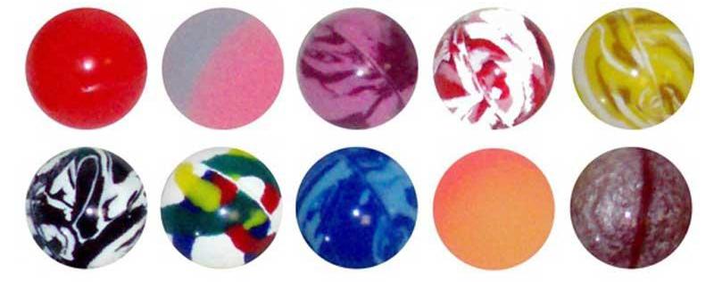 5 stk sprettballer 32mm sprettball sprett boll