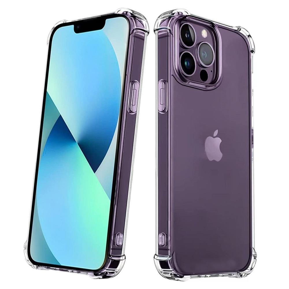 iPhone 15 Pro Max- Silikon Shockproof Skal extra stöt tåligt