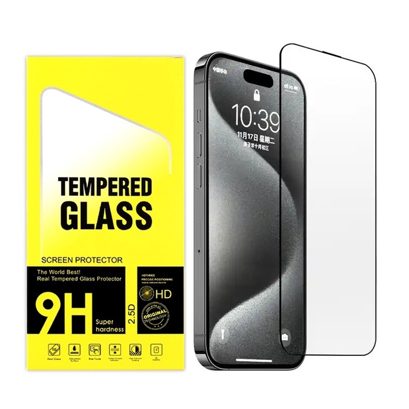 2-pack Skärmskydd Härdat glas - iPhone 15