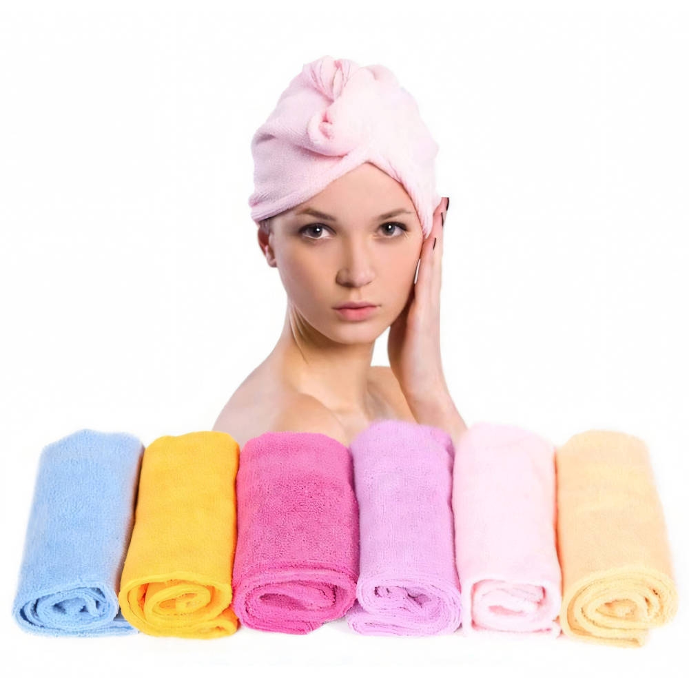 Handduk mikrofiber turban - Hårturban