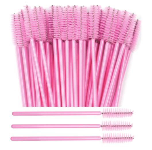 Ögonfransborstar 30-pack 10 cm med vikbart borsthuvud för extensions