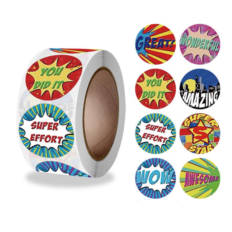 500st stickers klistermärken - City motiv - Cartoon
