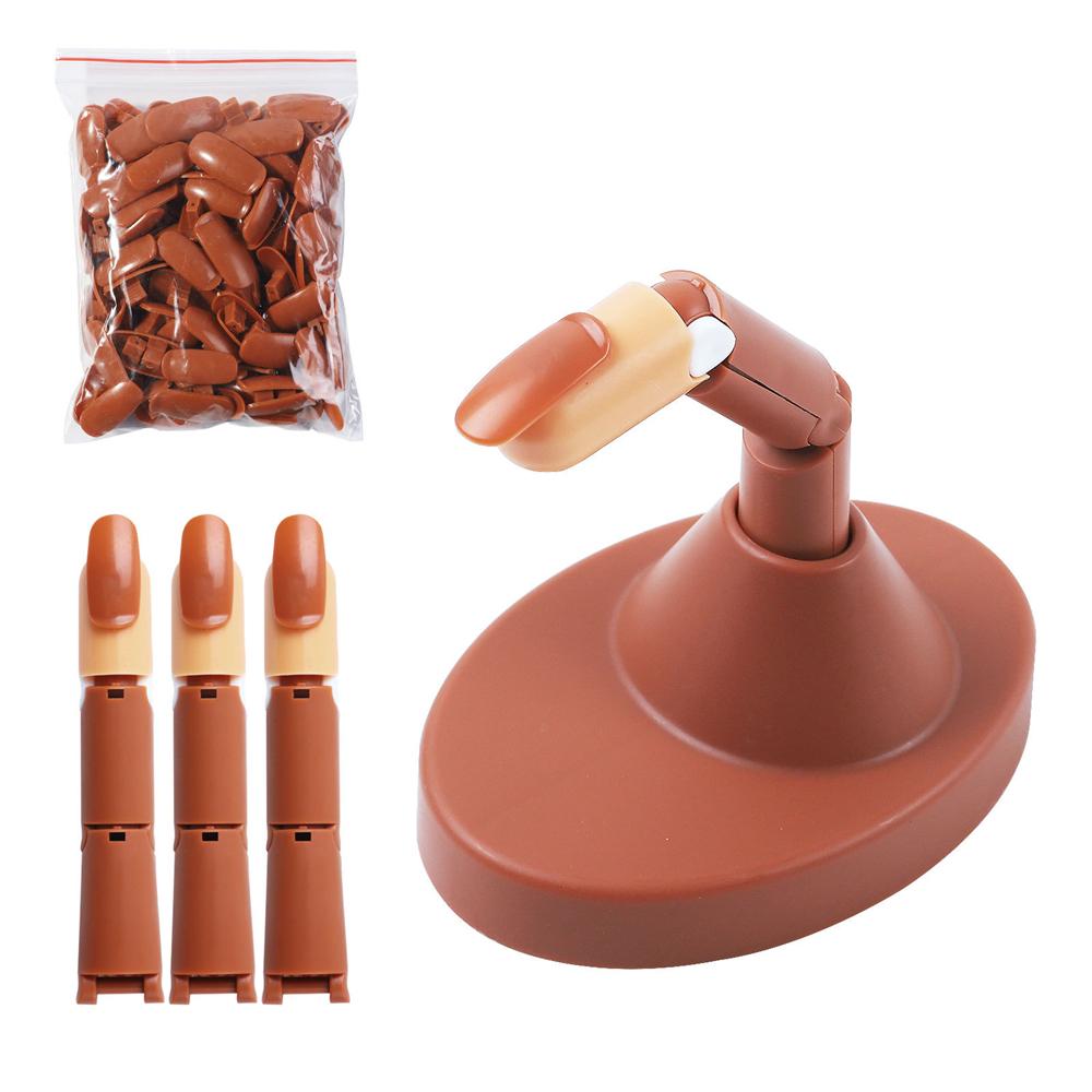 Nail training finger - Övningsfinger med tippar