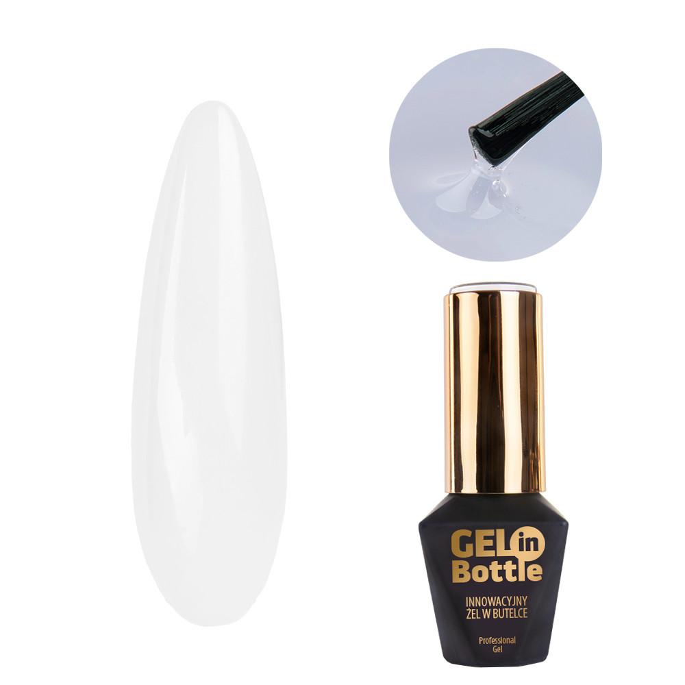 Mollylac - Gel in Bottle - Clear - 10g - UV-gel/LED - Baslack