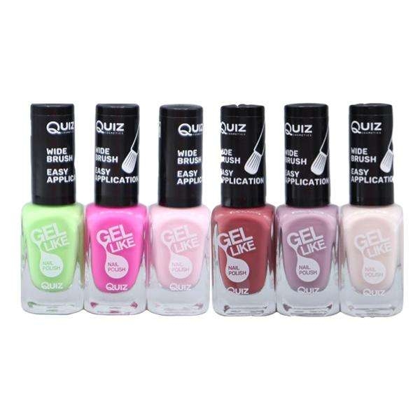 6st nagellack, nail polish - Set