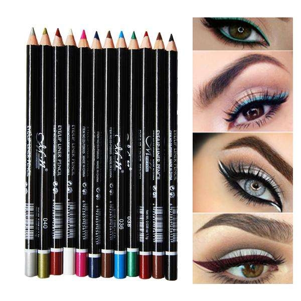 12st Eyeliner Lipliner ögonpenna läppenna smink