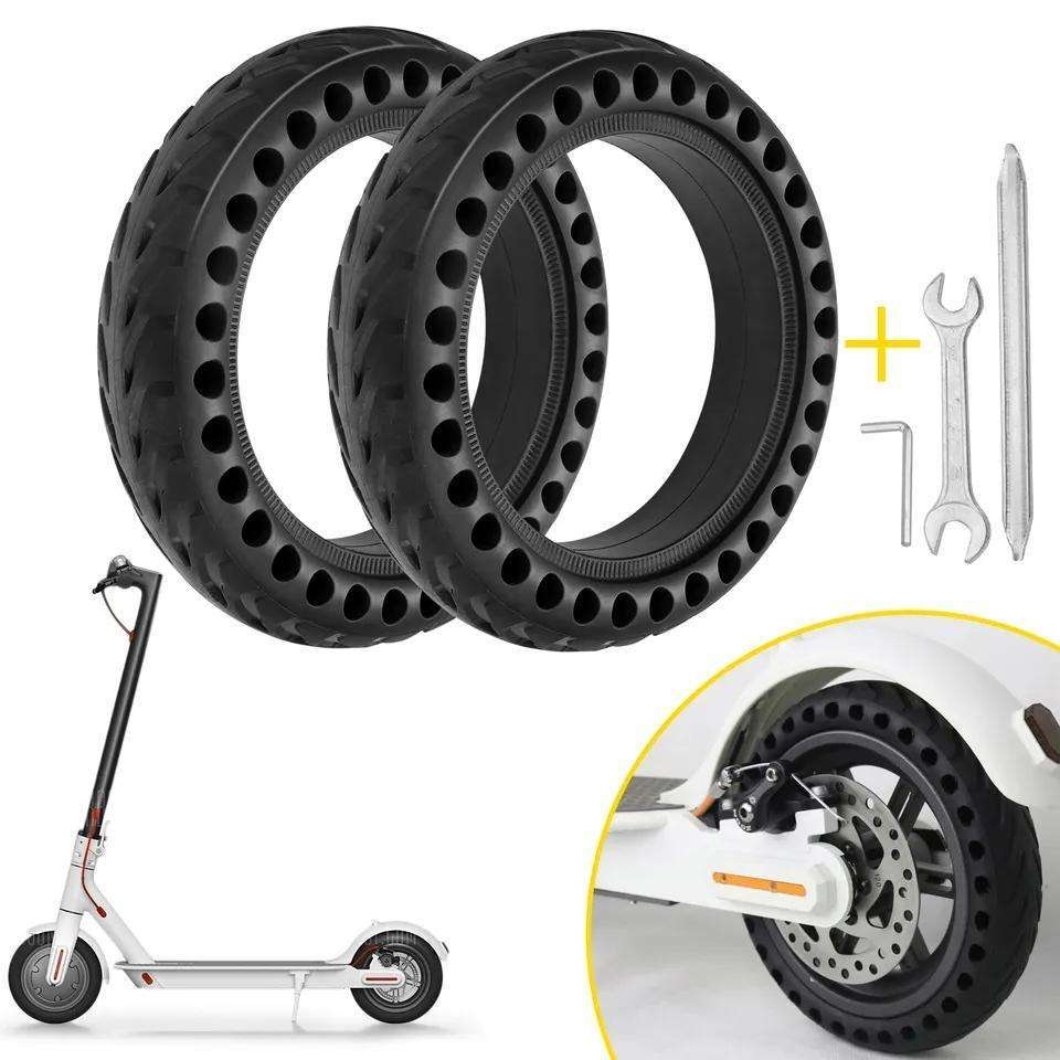 El Scooter Xiaomi Punkteringsfritt Honeycomb däck - 2st