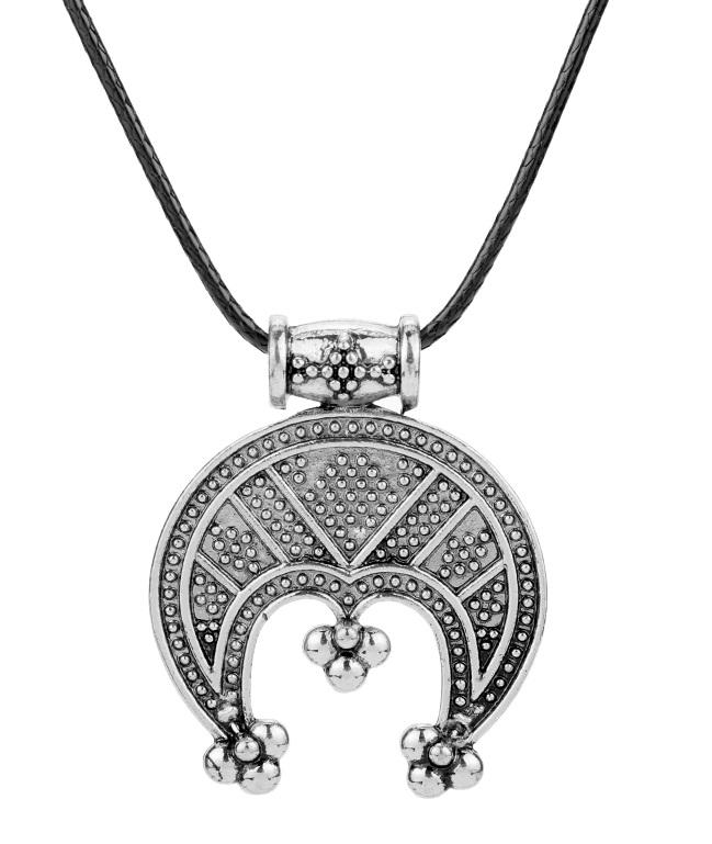 Halsband Amulett Symbol Lycka/Välgång Skyddsamulett Nordisk Tur