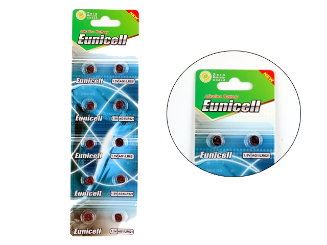 10-pack AG1 364 363 sr621sw sr60 v364 d364 lr621w LR60 batterier