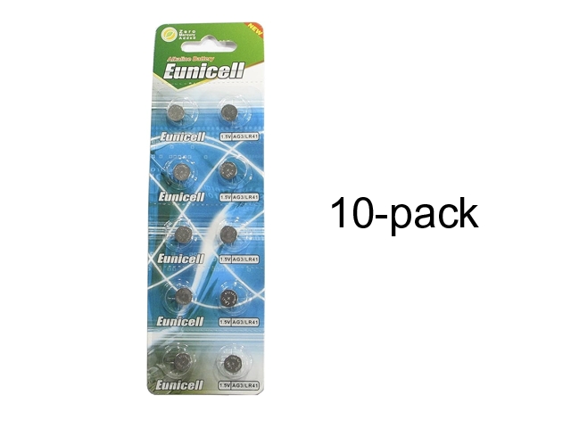 10-pack AG3 SR41W 384 392 LR41 SR41SW SR41 V392 GP392 247